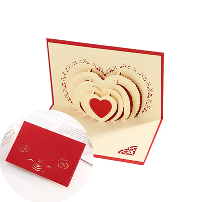 Tarjeta de Felicitación 3D Árbol del Amor para San Valentín - Image 12