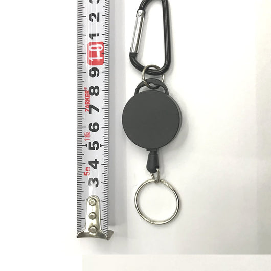 Llavero Retráctil Anti-pérdida con Cable de Seguridad y Botón de Fácil Extracción - Image 2