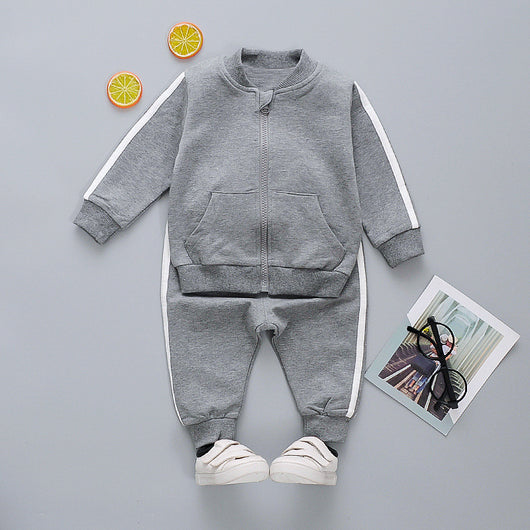 Traje Formal de Dos Piezas para Niños con Manga Larga - Image 11