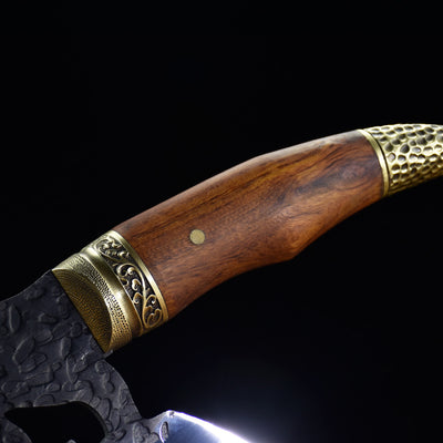 Cuchillo Carnicero Forjado Profesional - Cortador de Vegetales y Carnes de Acero de Alto Rendimiento - Image 4