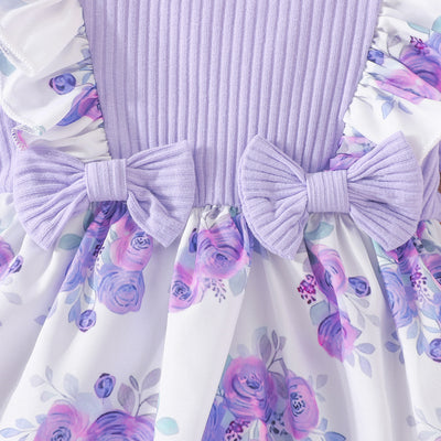Vestido de Bebé Triangular Estampado Floral - Image 15