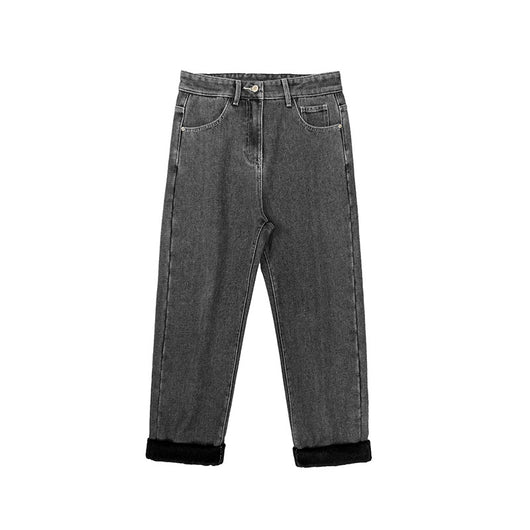 Pantalones Vaqueros Rectos Negros para Hombre - Estilo Clásico - Image 4