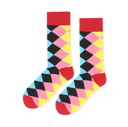 Calcetines Clásicos a Rayas para Hombre - Algodón Puro Estilo Skate - Image 6