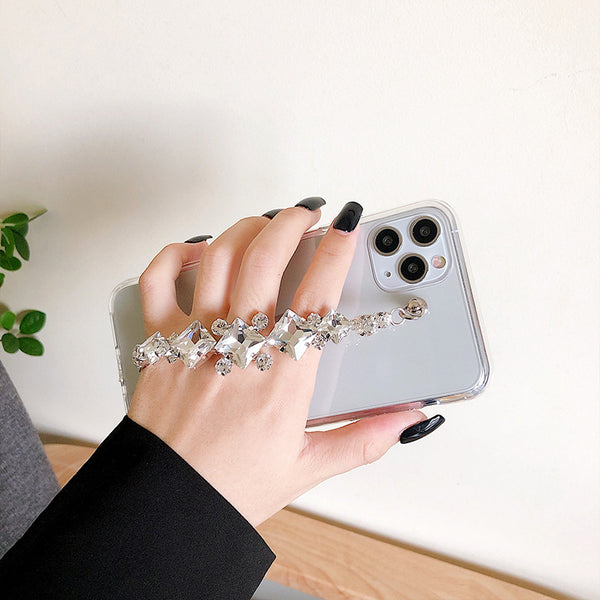 Funda para Celular con Diseño de Diamantes Brillantes