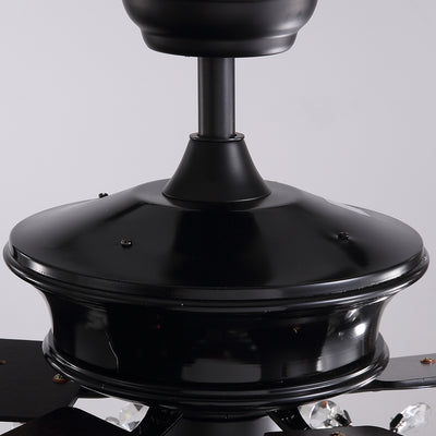 Lámpara Ventilador Retro Estilo Americano para Sala y Comedor - Image 3