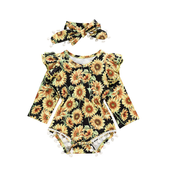 Pelele Infantil Girasol Otoñal