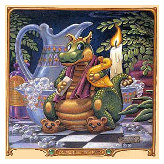 Kit de Pintura de Diamantes 5D - Dragón y Animales Cartoon - Image 15