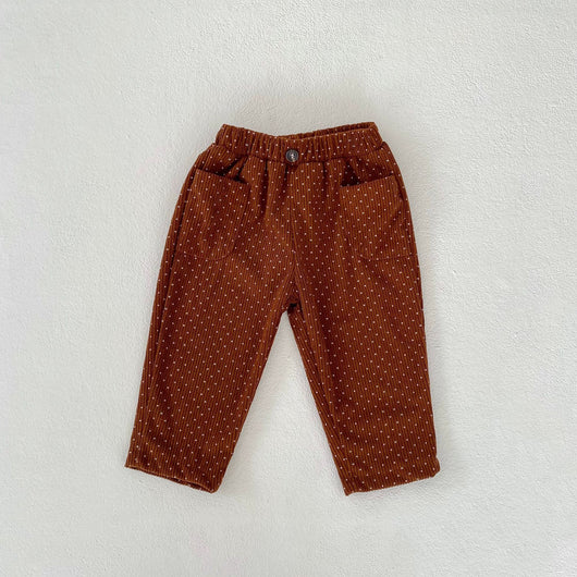Pantalones de Pana Estampados Sueltos y Cómodos - Image 17