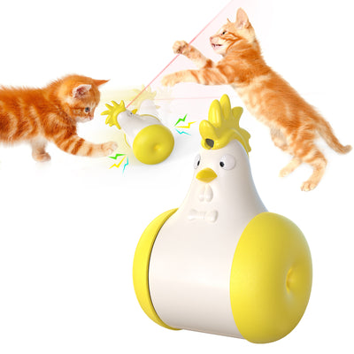 Juguete Interactivo para Gatos con Láser y Sonido - Pelota Rodante Eléctrica - Image 3
