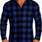 Camisa Casual de Cuadros para Adolescentes - Manga Larga