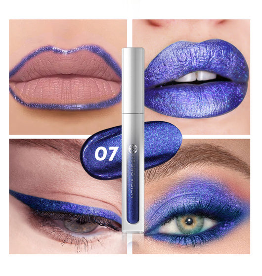 Paleta de 8 Colores: Sombras y Brillos Labiales Resistentes - Image 25