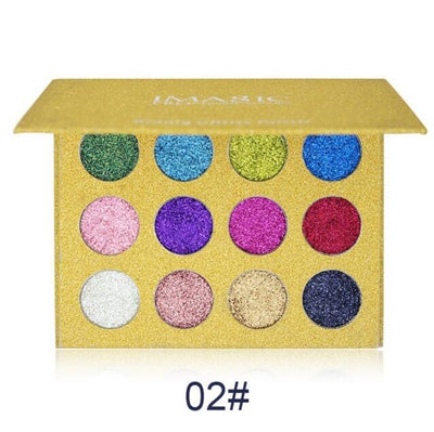 Paleta de 12 Sombras Eyeshadow Profesional - Image 9