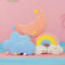 Peluches Nubes Arcoíris y Luna - Juguetes Suaves para Niños