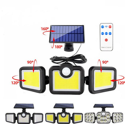 Lámpara Solar de Pared Exterior con Sensor de Movimiento - Image 8