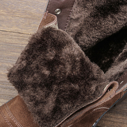 Botas Martin de Cuero Gamuza Premium con Detalles de Trabajo - Image 13