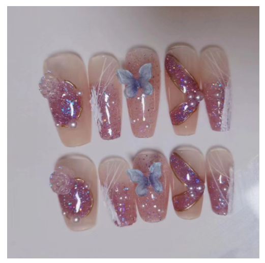 Pegatinas de Uñas Removibles Serie Camellia - Diseño Blindado - Image 32