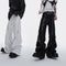 Pantalón de Traje con Diseño de Cierre Deconstruido y Micro-Tirador