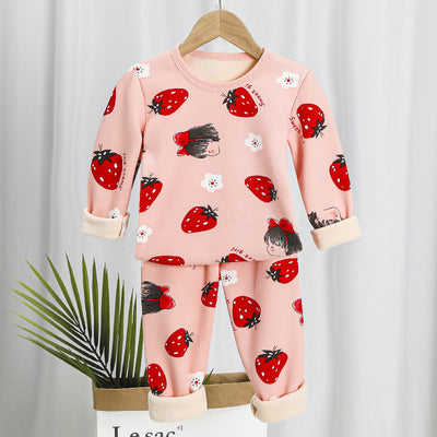 Conjunto Térmico Infantil Forrado en Fleece Extra Grueso