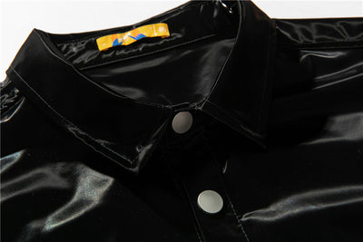 Camisa Casual Holgada con Bolsillos Laterales - Estilo Moderno - Image 12