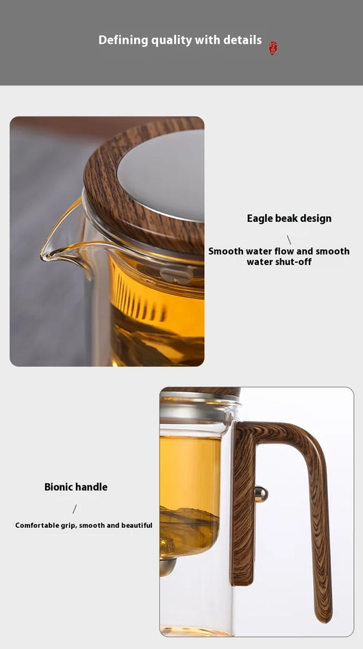 Tetera de Cristal con Separador de Té - Juego Completo para el Hogar - Image 21