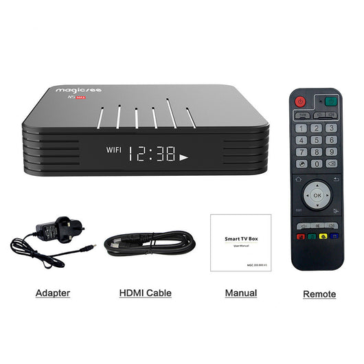 Reproductor de Red Android 4K N5 MAX+ S905X3 - Image 6