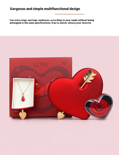 Caja de Joyería Doble Corazón en Plástico - Image 21
