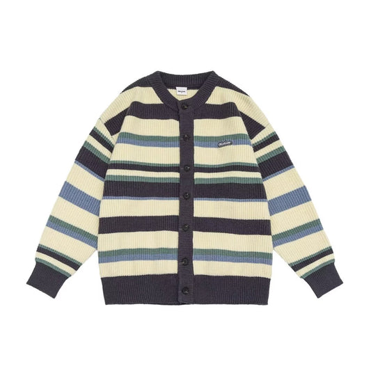 Chaqueta Deportiva Hombre con Bloques de Color a Rayas - Image 2