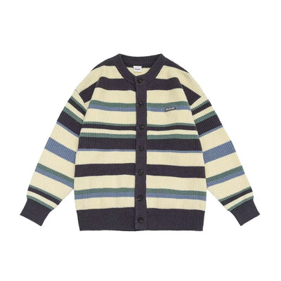 Chaqueta Deportiva Hombre con Bloques de Color a Rayas - Image 2