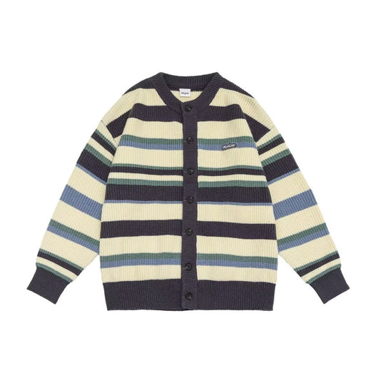 Chaqueta Deportiva Hombre con Bloques de Color a Rayas - Image 2