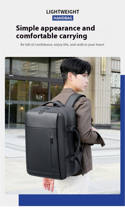 Mochila Empresarial Impermeable con Compresión al Vacío - Image 19