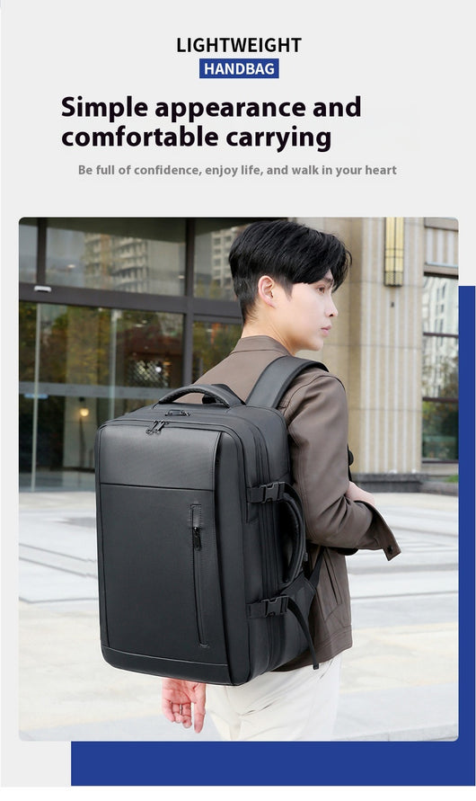 Mochila Empresarial Impermeable con Compresión al Vacío - Image 19