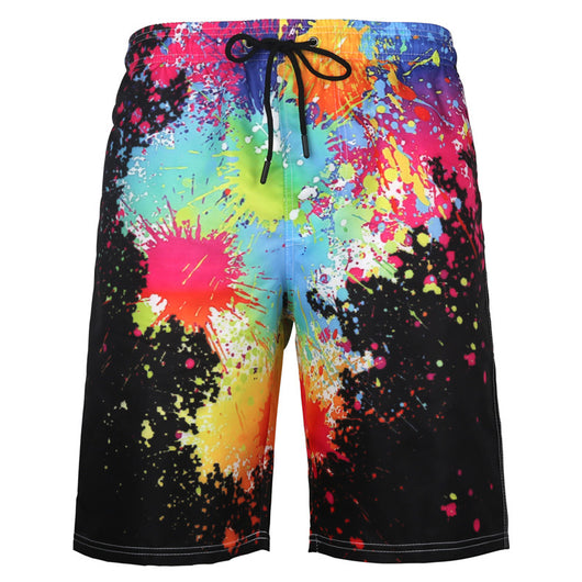 Pantalones de Playa Hombre Shorts Casuales Pulpo Talla Grande - Image 15