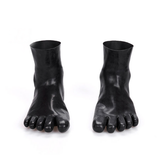 Calcetines de Látex con Dedos Separados hasta la Pantorrilla - Image 4