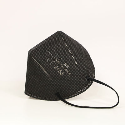 White FFP2 NR KN95 dust-proof face mask with ear loops, indicating a quantity of 200 pieces. - Image 21