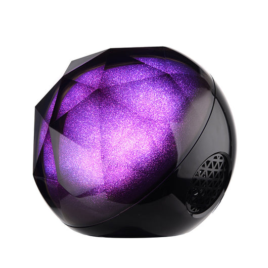 Parlante Bluetooth con Luz Nocturna de Cristal Luminoso - Image 3