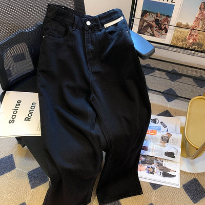 Pantalones Vaqueros Cintura Alta Ancha Rectos Efecto Limpiador - Image 20
