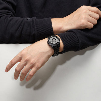 Reloj Magnético de Acero para Hombre - Diseño Moderno Cuarzo - Image 3
