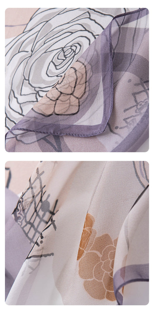 Pañuelo de Seda Mulberry Estampado para Mujer - Image 27