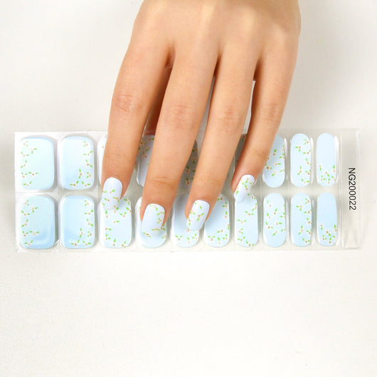 Adhesivos de Uñas Semipermanentes Coreanos con Base de Pegamento - Image 5