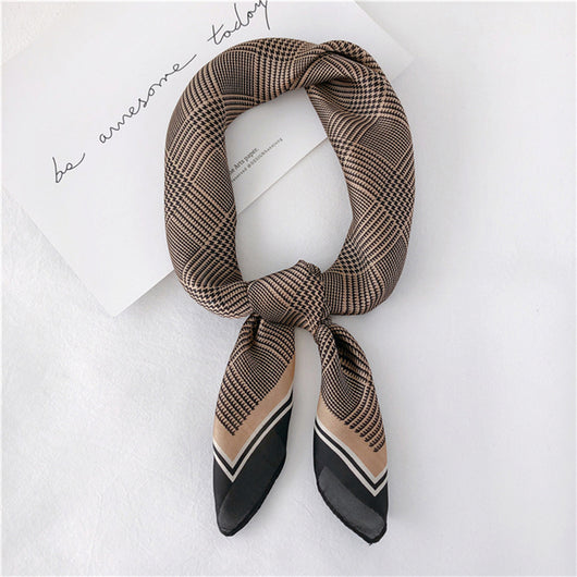 Pañuelo Retro Estampado Versátil para Mujer - Image 10
