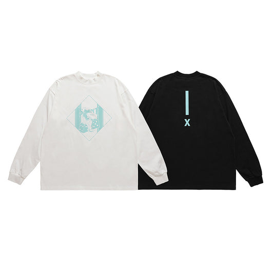 Playera Manga Larga Hip Hop Estilo Urbano para Hombre - Image 13