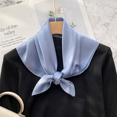 Pañuelo de Seda Elegante Retro para Primavera y Otoño - Image 19