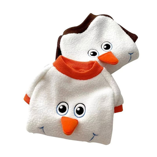 Sudadera Navideña con Transformación de Muñeco de Nieve para Perros - Image 2