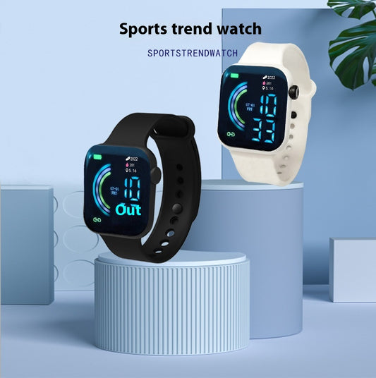Reloj Deportivo Led Pantalla Grande para Parejas y Estudiantes