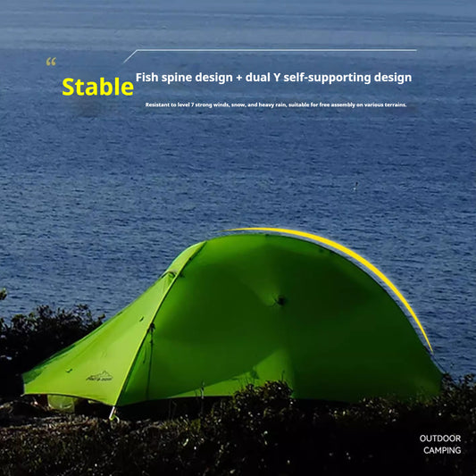 Tienda de Campaña Ligera Impermeable para Trekking y Cicloturismo