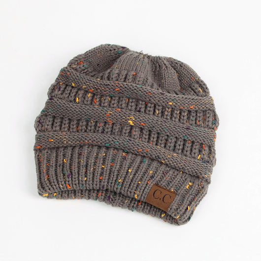 Gorro de Lana con Coleta Tejido - Abrigo Exterior Europeo - Image 24
