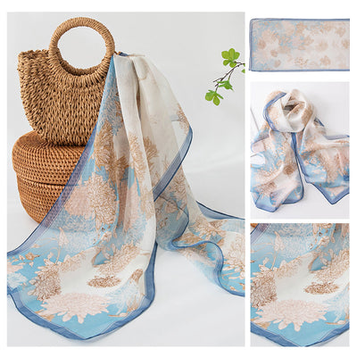 Pañuelo de Seda Mulberry Estampado para Mujer - Image 13