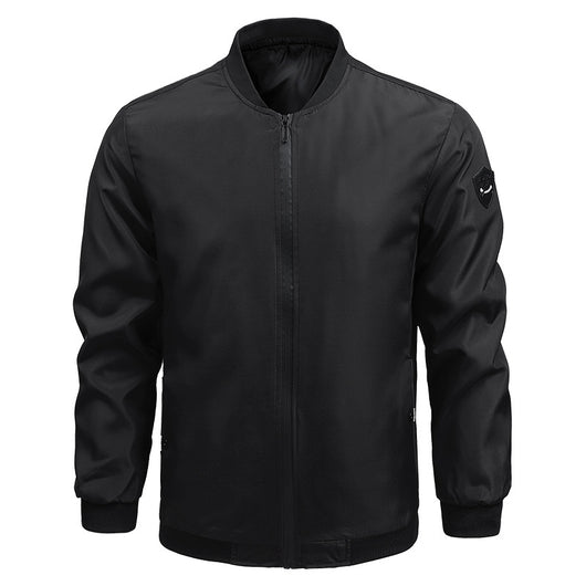 Abrigo Casual de Hombre Liso para Primavera y Otoño - Image 5