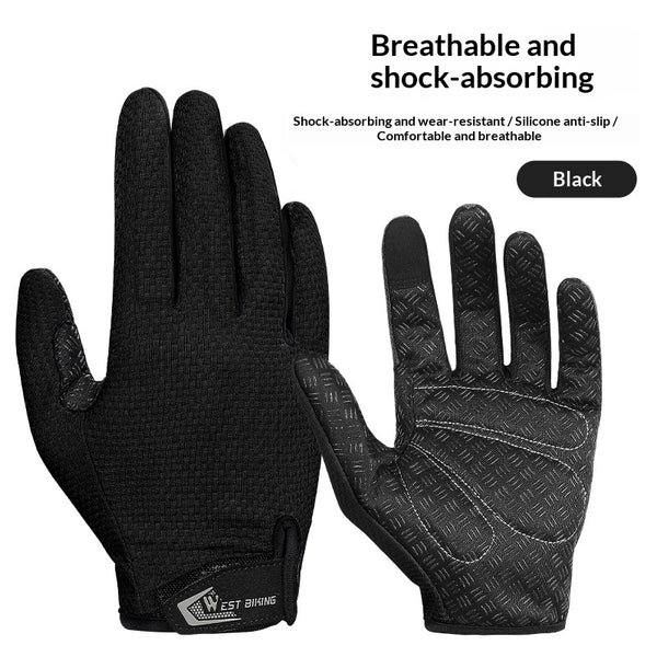 Guantes Ciclismo Verano Táctiles Dedo Completo para Moto y Bicicleta - Image 5