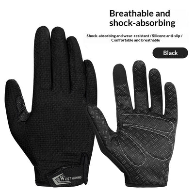 Guantes Ciclismo Verano Táctiles Dedo Completo para Moto y Bicicleta - Image 5
